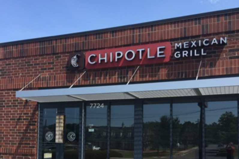chipotle roofing project
