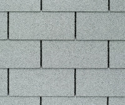 light gray roof shingles