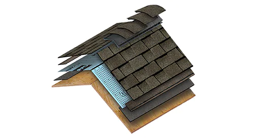 roof materials graphic