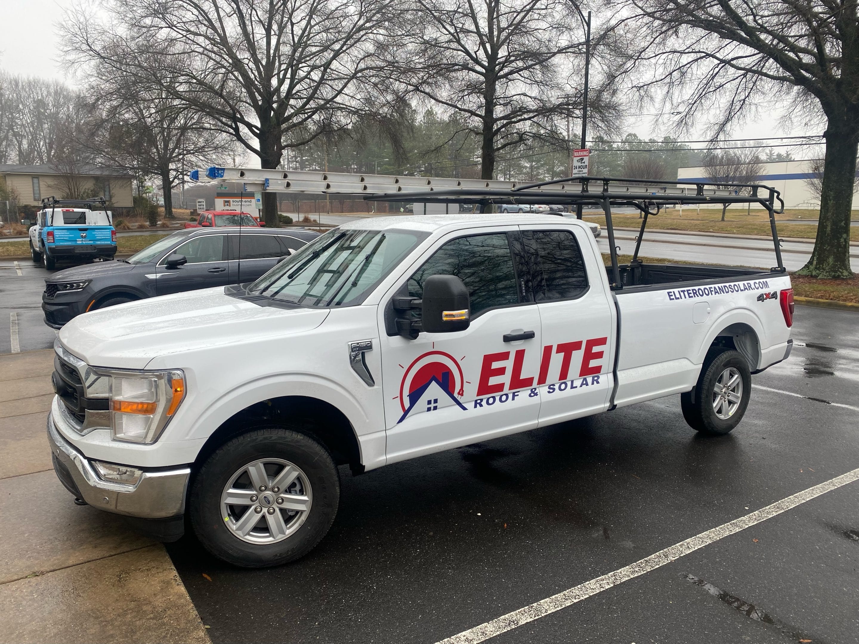 The Latest Edition to the Elite Roof & Solar Fleet - Our Dedicated Roof Repair 2022 F150 Truck!