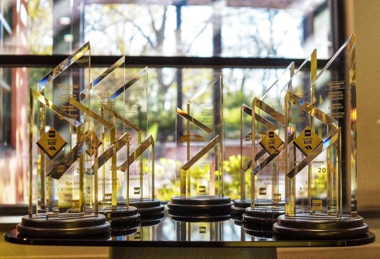 Elite Roof and Solar GAF Triple Excellence Awards